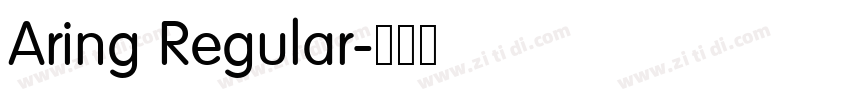 Aring Regular字体转换 Aring Regular字体转换